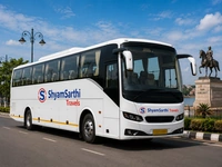 Luxury bus booking service in Bhopal for corporate events and large group travel