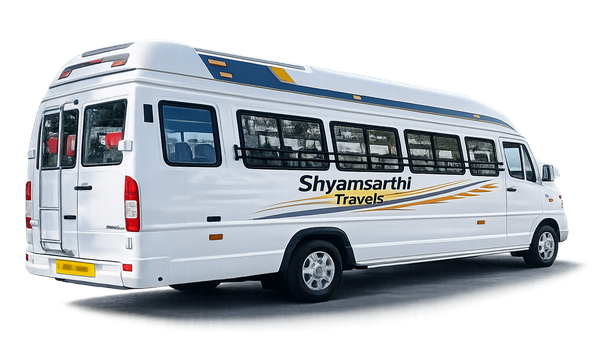19 seater tempo traveller available for group booking in Bhopal