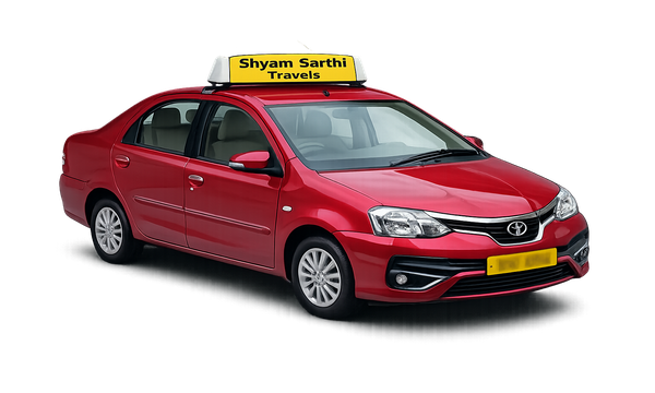 Toyota Etios sedan taxi available for booking in Bhopal