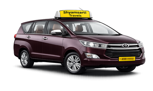Toyota Innova Crysta premium taxi available for booking in Bhopal