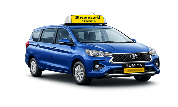 Toyota Rumion SUV taxi available for booking in Bhopal