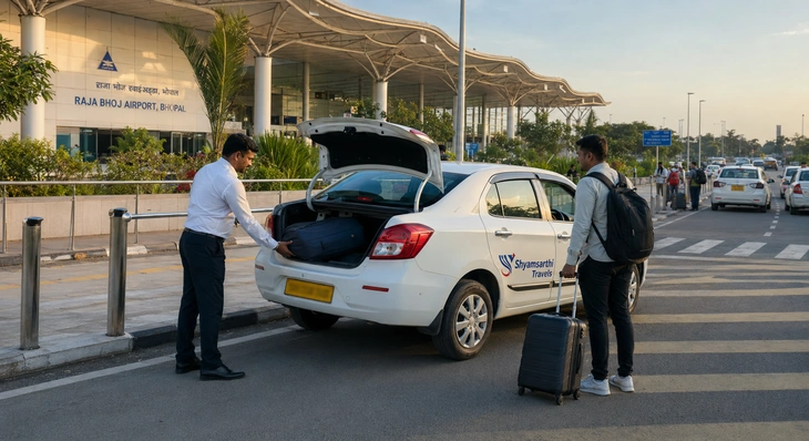Bhopal Airport Taxi Service – Fare, Booking & Tips