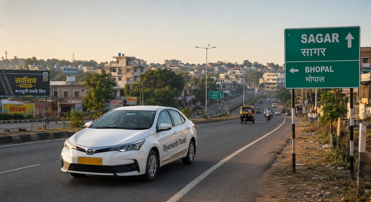 Bhopal to Sagar Taxi Service – Outstation Cab Booking Guide