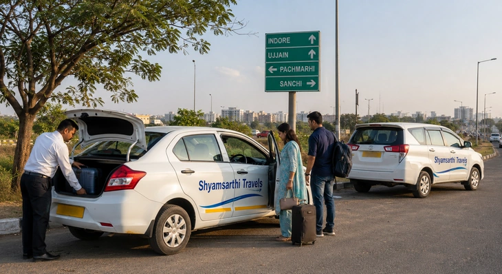 Outstation Taxi Service from Bhopal – Best Cabs for Long Trips