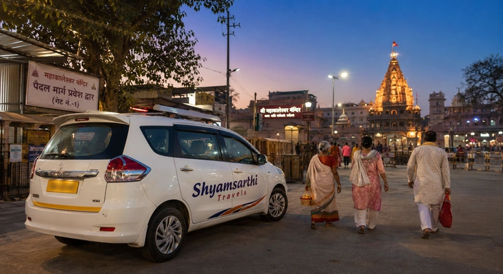 Indore to Ujjain Taxi Service – Mahakaleshwar Yatra Cab Booking